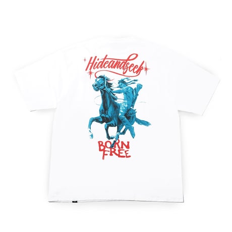 Horse Rider S/S Tee(Back)(Big Silhouette)