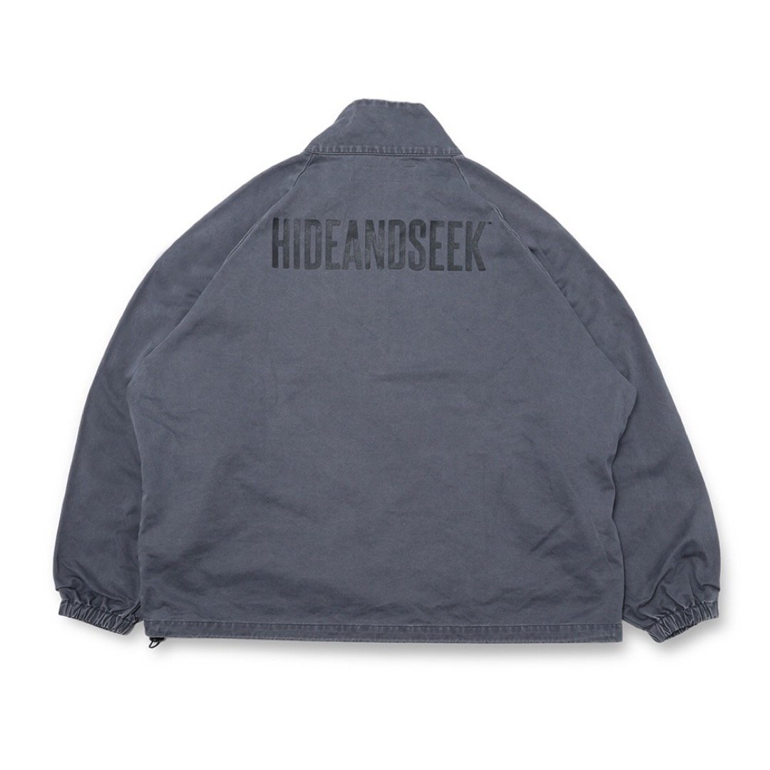 Half Zip Jacket(Pigment Dye) | HIDE AND SEEK W.S.