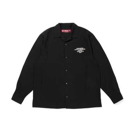 Open Collar L/S Shirt