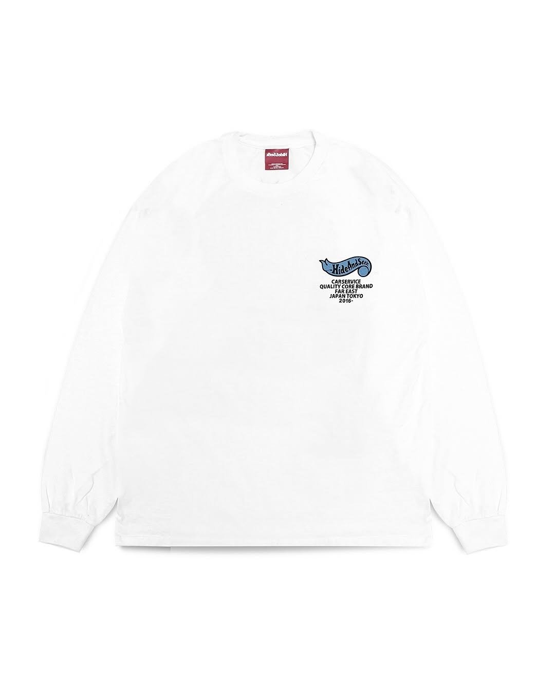 HIDEANDSEEK × CarService L/S Tee-2(Back) | HIDE