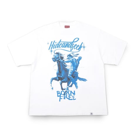 Horse Rider S/S Tee(Front)(Big Silhouette)