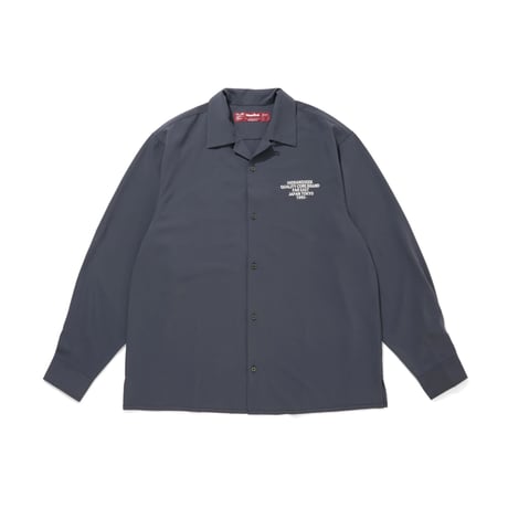 Open Collar L/S Shirt