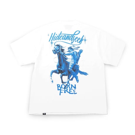 Horse Rider S/S Tee(Back)(Big Silhouette)