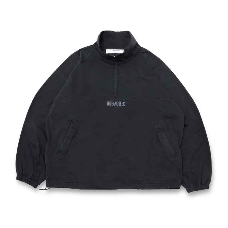 Half Zip Jacket(Pigment Dye) | HIDE AND SEEK W.S.