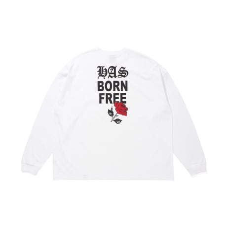 Rose HAS L/S Tee(Loose Fit)