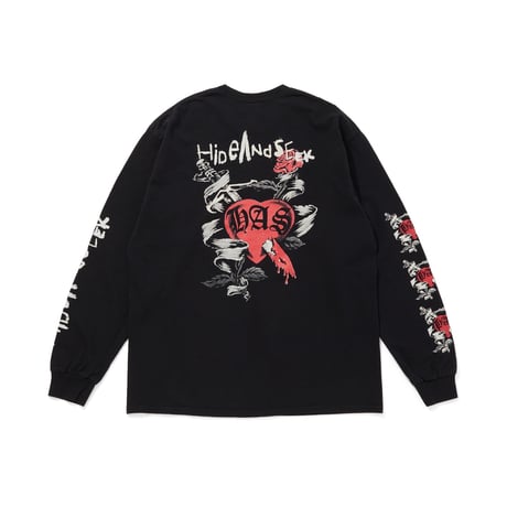 Heart And Dagger L/S Tee(Back)