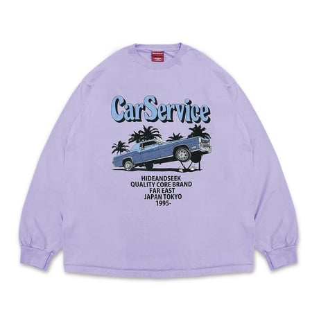 HIDEANDSEEK × CarService L/S Tee-2(Front)