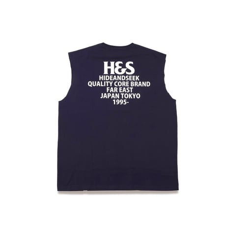 H&S Logo Sleeveless Tee(Big Silhouette)