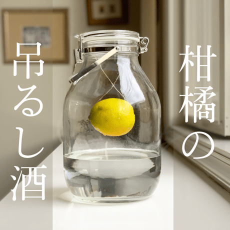 柑橘の吊るし酒レッスン　テキスト＆動画