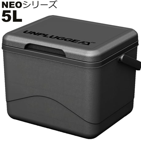 7月6日～9日出荷予定 クーラーボックス 小型 5L ジェットブラック 黒 CHILL POP NEO シリーズ 【保冷剤あり or なし お選び可能】