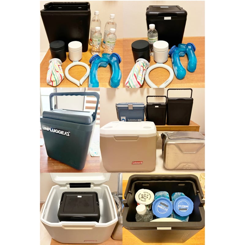 即出荷OK CHILL POP 7L 縦型 保冷剤付属＋蓋裏に装着可能 クーラー