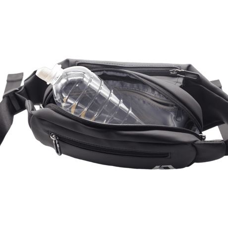 MSG メッセンジャーバッグ ショルダーバッグ ブラック UNPLUGGED CP アンプラグドキャンプ ヒップバッグ 自社