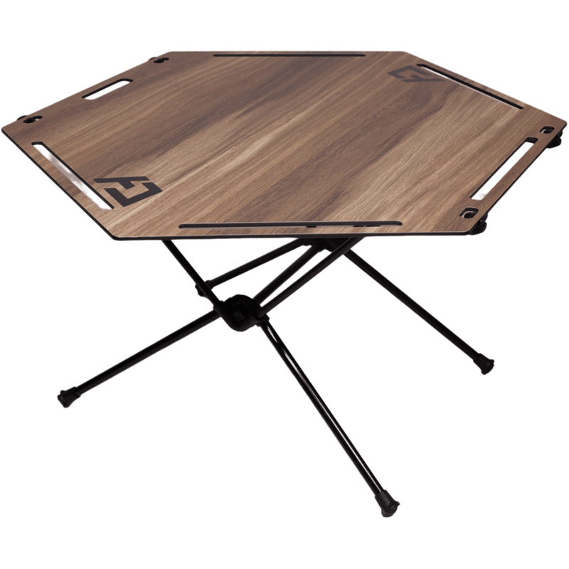 完売 廃盤 再販無し LINK 6 ヘキサテーブル 六角 ダークブラウン 脚