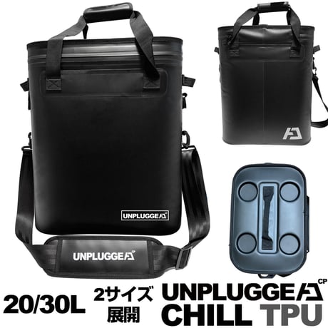 ソフトクーラーバッグ CHILL TPU 30L ブラック ソフトクーラーボックス ソフトクーラー 黒