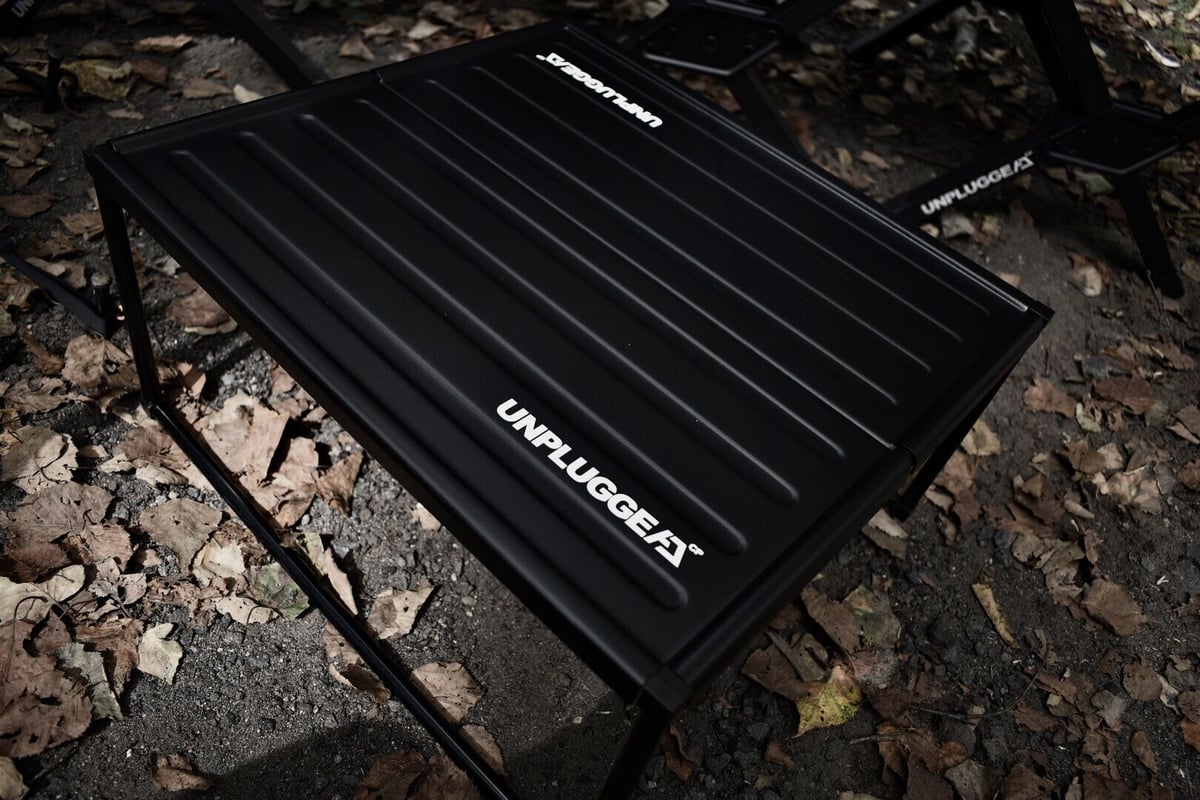 UNPLUGGED CP アンプラグドキャンプ　レクタテーブル　ブラック Amazon | ラストワンストック [ アンプラグドキャンプ ] ミニ