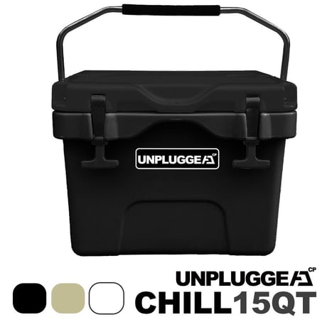 UNPLUGGED CP アンプラグドキャンプ オリジナルクーラーボックス CHILL 15 QT ブラック 黒 倉庫