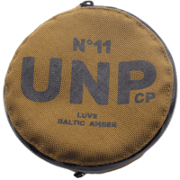 UNPLUGGED CP アンプラグドキャンプ  X BALITICAMBER コラボ シェラカップケース 320ml専用 ベージュ UNP11 PT.2  自社 メール便