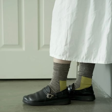 linen cotton socks / KARMAN LINE