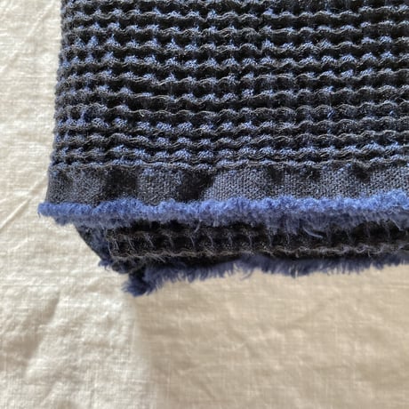 cotton linen waffle towel(bath towel)/MAICEN
