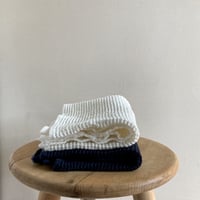 cotton linen waffle towel(face towel)/MAICEN