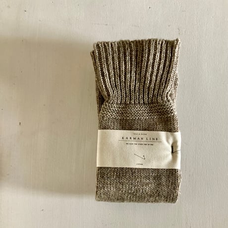 wool×leg arm warmers / KALMAN LINE