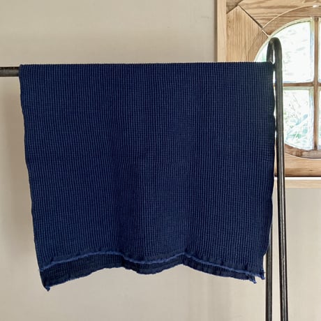 cotton linen waffle towel(bath towel)/MAICEN