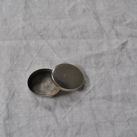 silver pill case