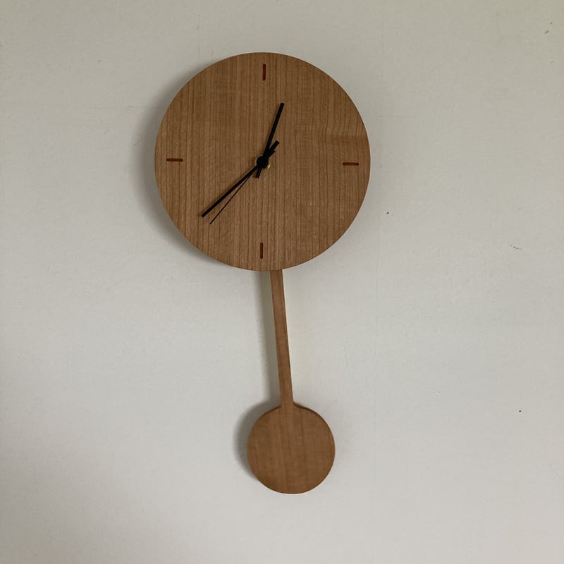 渡邊浩幸さん 振り子時計 「４」 pendulum clock 「4」/ Watanabe Hiroyuki | On me