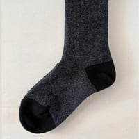 Wool × Border socks / KARMAN LINE
