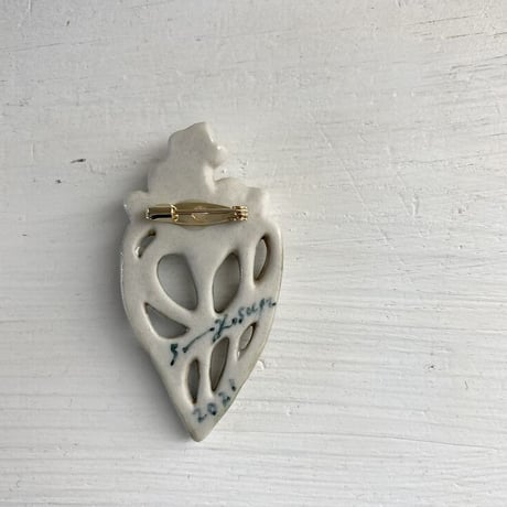 brooch"narcissus"/Sachiko Kosuge