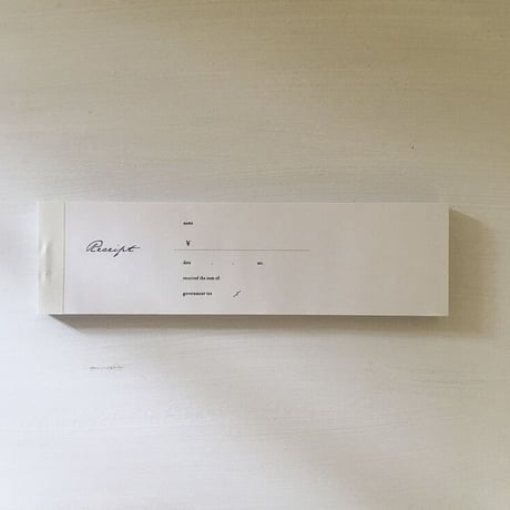 "receipt" / hitsujigusa