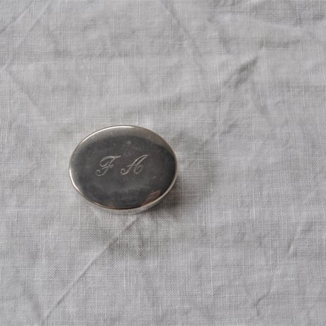 silver pill case