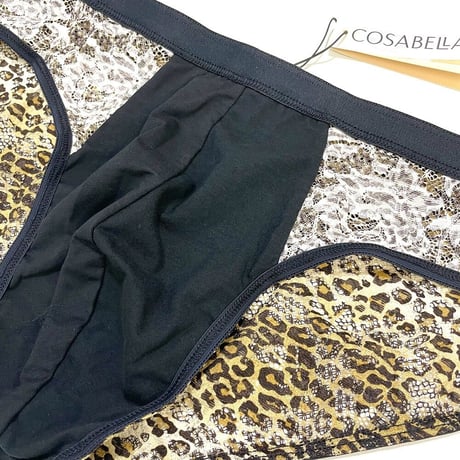 Men's　ブリーフ レオパード/COSABELLA NEVEP0441