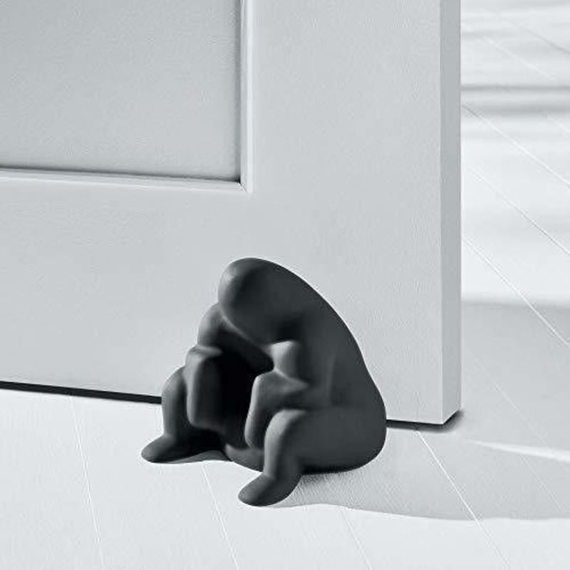 アレッシィ○ALESSI PS18 B○ 「デデ」ドアストップ○黒 アレッシィ○ALESSI PS18 B○ 「デデ」ドアストップ○黒