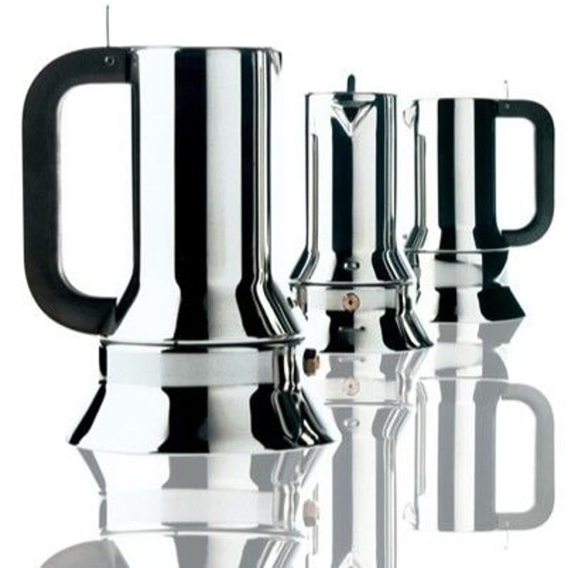 アレッシィ○ALESSI 9090/1○エスプレッソコーヒーメーカー (IH対応 
