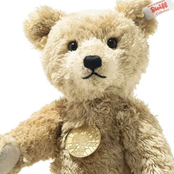 激安挑戦!! シュタイフ○Steiff 007002○BASKO・バスコ○29cm○Teddies for シュタイフ社