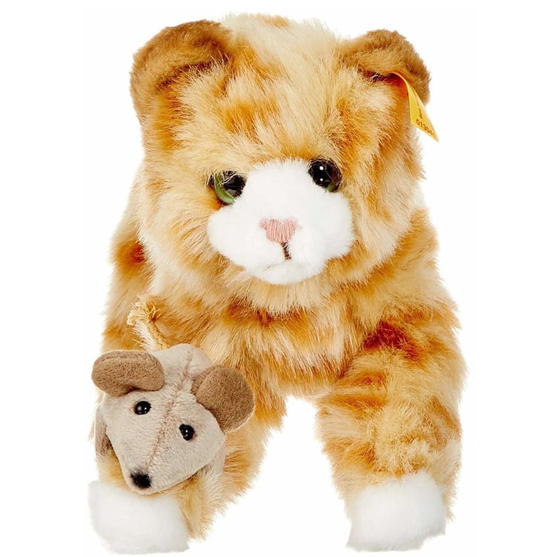 シュタイフ○Steiff 099434 ○ミミ 猫 +ネズミ○Mimmi Cat シュタイフ○Steiff 099434 ○ミミ 猫 +ネズミ○Mimmi Cat
