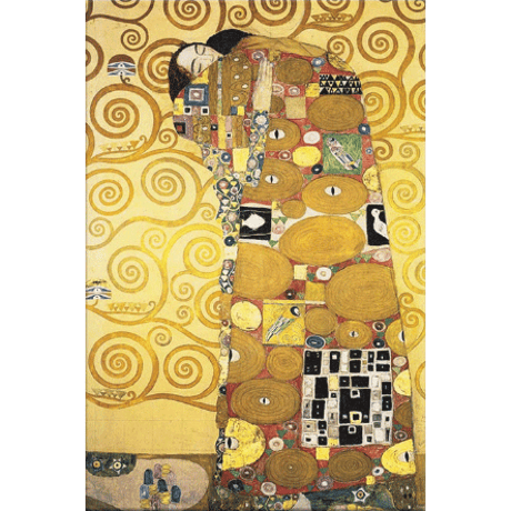 ⑤ グスタフ・クリムト＊GUSTAV KLIMT＊The Embrace/抱擁＊100×70cm＊キャンバスアート