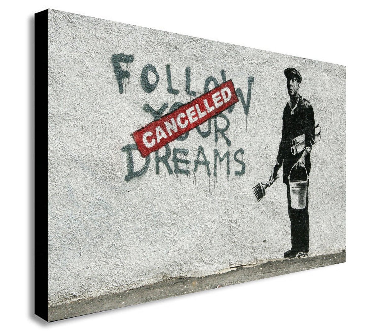 ➄ バンクシー＊BANKSY＊ Follow Your Dreams (Cancelled)・