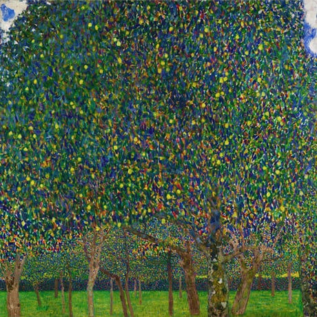 ❼ グスタフ・クリムト＊GUSTAV KLIMT＊PEAR TREE/ナシの木＊約76×76㎝＊キャンバスアート