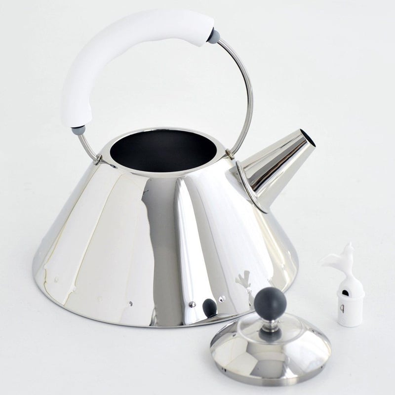 アレッシィ ＊ALESSI 9093 W＊アレッシィ バードケトル (ホワイト