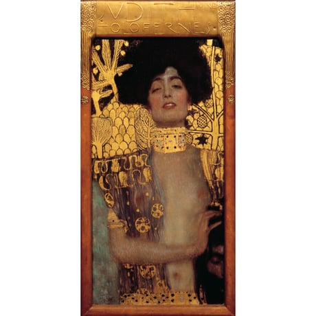 ③ グスタフ・クリムト＊GUSTAV KLIMT＊ユディトとホロフェルネスの頭＊70×50cm＊キャンバスアート