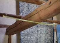 正藍型染大判布 / へのへのもへじ