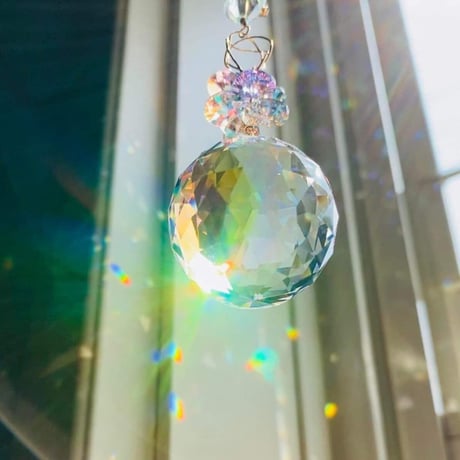 【完成品】－祈り－Suncatcher®「HIROSHIMA」【限定3本】（スワロフスキークリスタル使用）