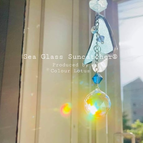 サンキャッチャー♡ハンドメイド「スワロフスキー✧︎エーデルワイス♡」 サンキャッチャー♡ハンドメイド「スワロフスキー