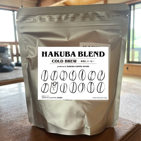 水出しコーヒー　COLD BREW COFFEE （４０ｇ×５ｐ）リニューアルしました。