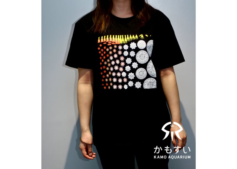 飼育員の暴走シリーズ第3弾！】自画自賛Tシャツ ミズクラゲの一生