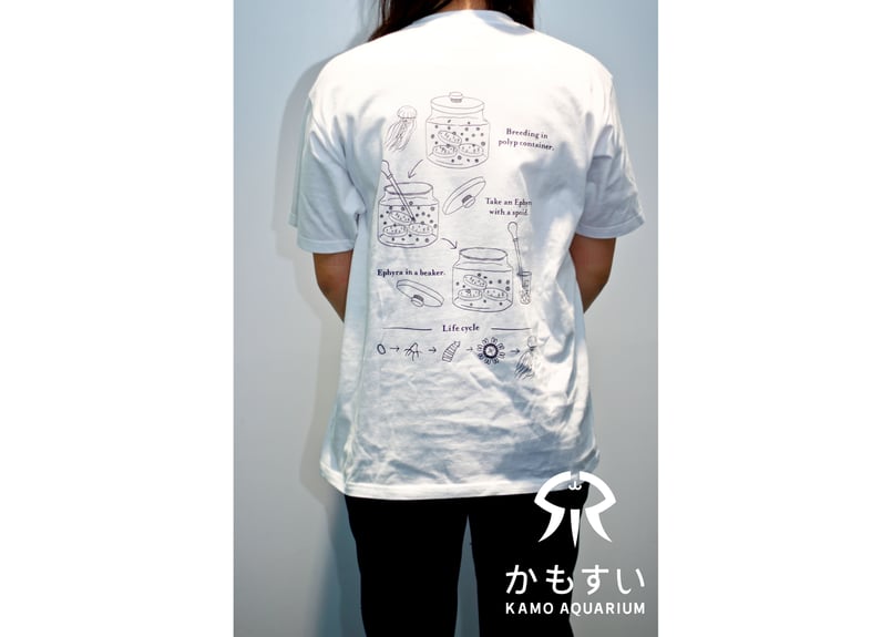 飼育員の暴走シリーズ第3弾！】自画自賛Tシャツ Breeding work | 海月