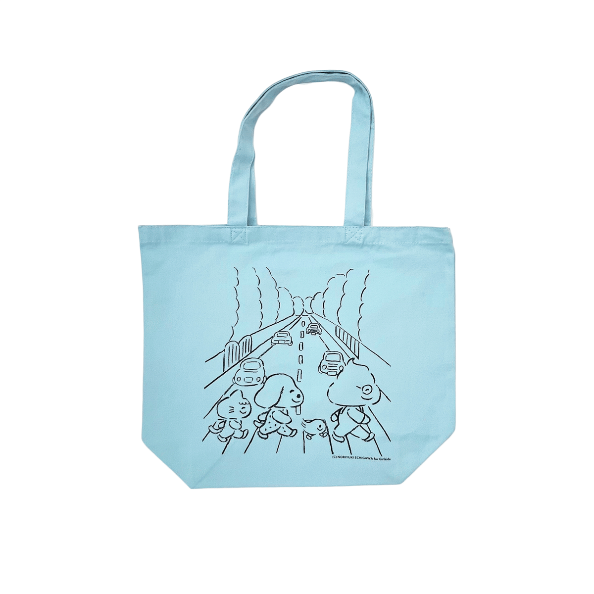 えちがわのりゆき×Girlside トートバッグ HOWACOROAD (2299991697