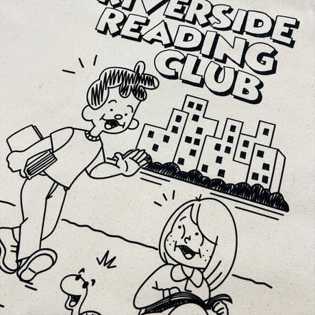 Riverside Reading Club × Girlside トート (2299991492523)